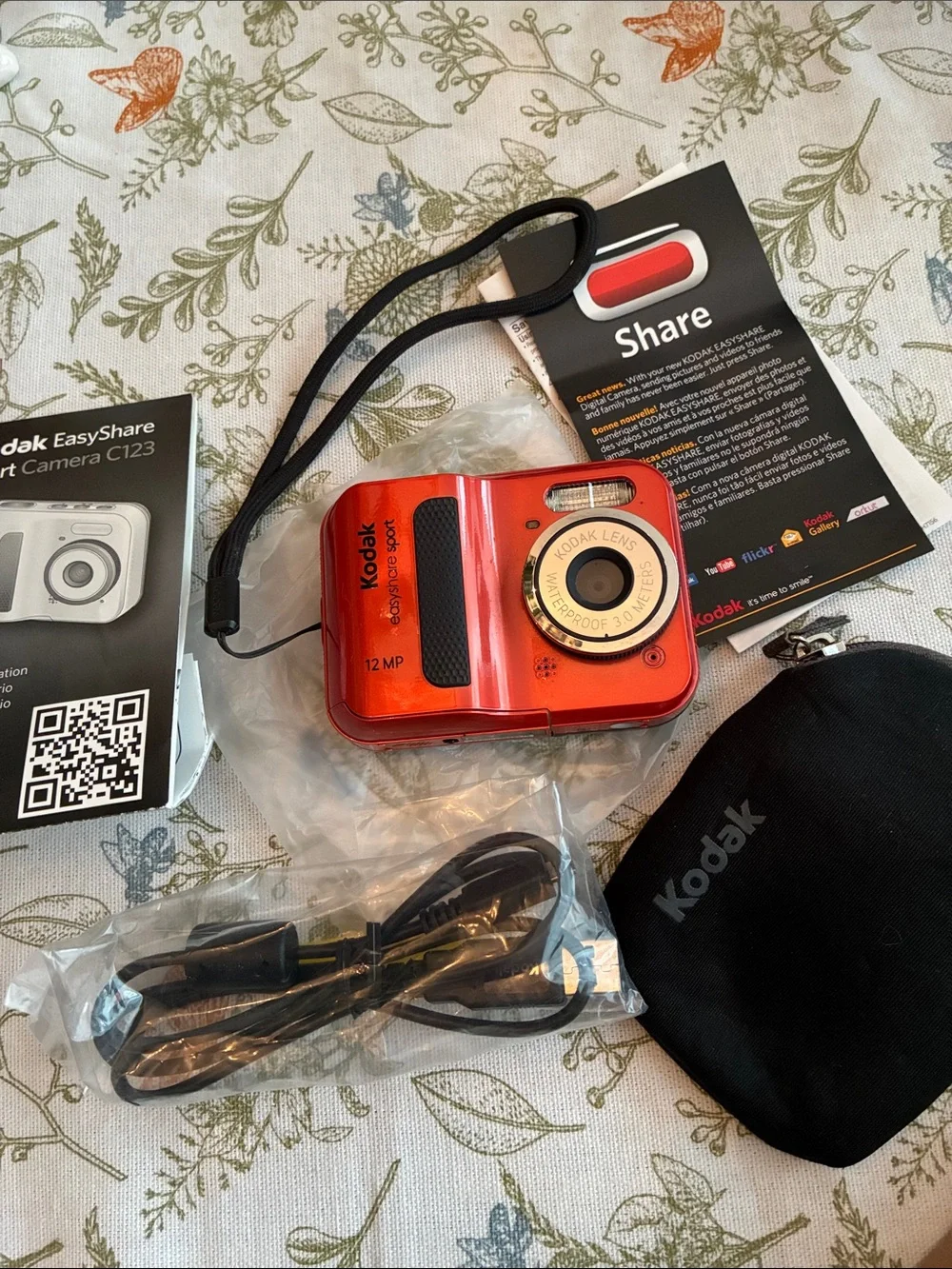 Kodak EasyShare Sport Digital Camera - Red